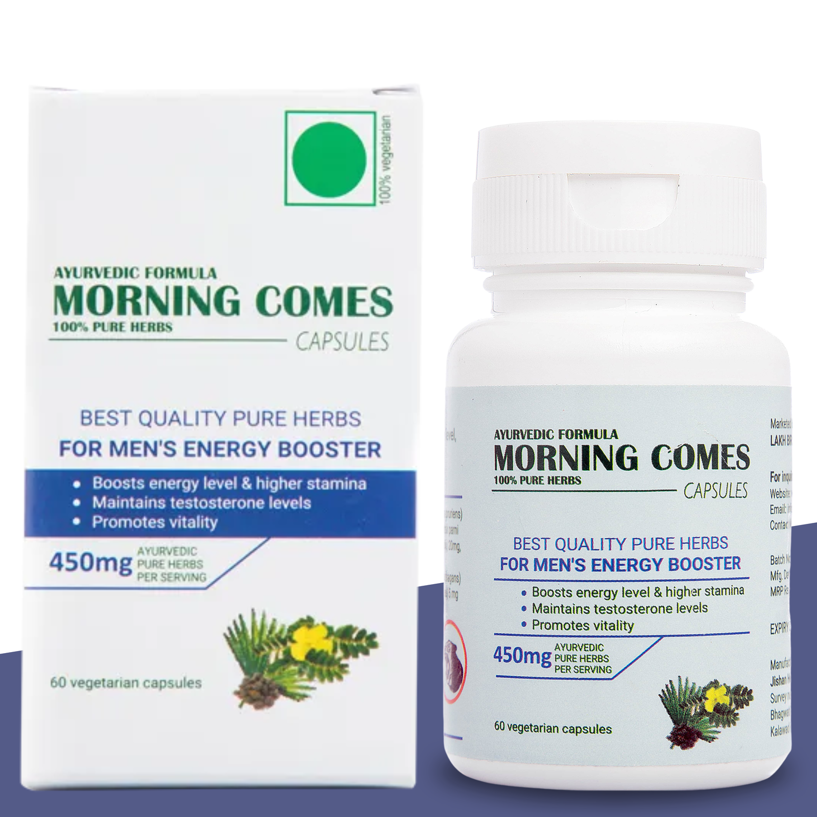 2 Mens Energy Booster