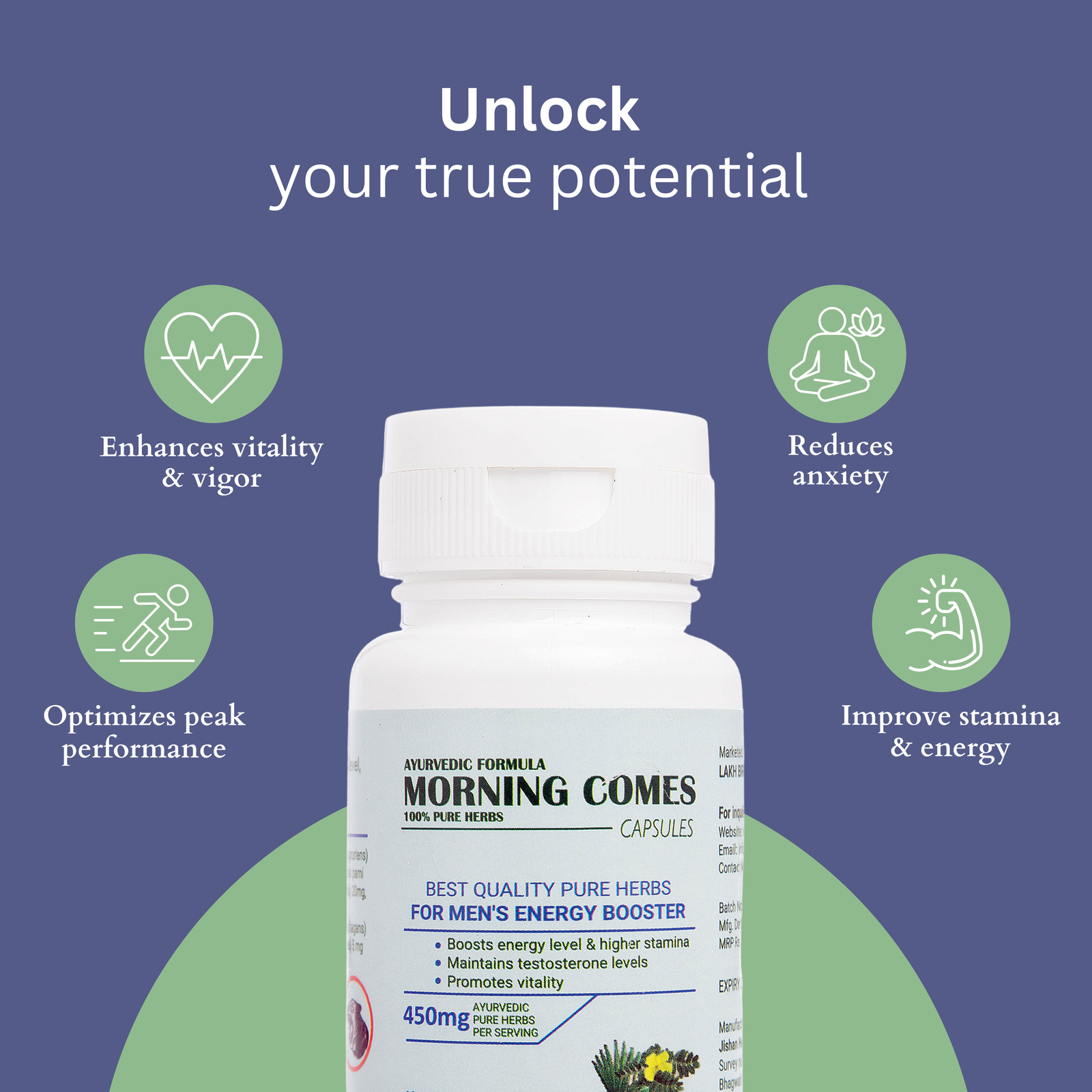 3 Mens Energy Booster