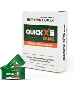 Morning Comes Quick 5X Ring- Hangover Gummies- Premium Hangover Cure